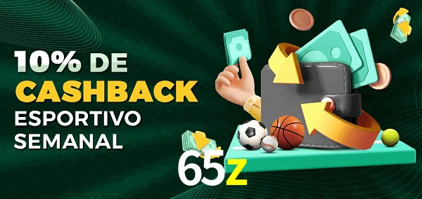 10% de bônus de cashback na 65z